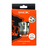 SMOK Prince V12 Replacement Coils 3 Pack V12 Prince Triple Mesh Packaging