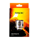 SMOK TFV8 X-Baby Beast Brother - Replacement Coils (Pack of 3) t6 packaging