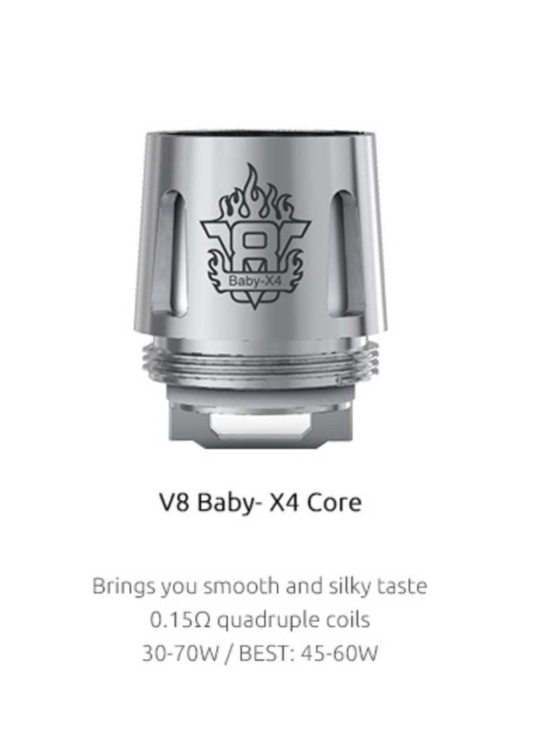 SMOK V8 Baby Prince Coils (Pack of 5) V8 Baby X4 Core