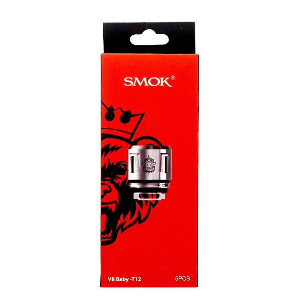 SMOK V8 Baby Prince Coils (Pack of 5) Baby T12 0 15ohm Packaging