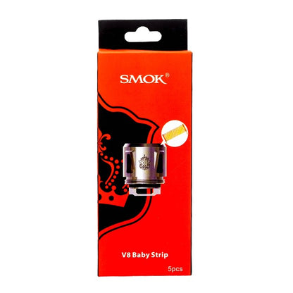 SMOK V8 Baby Prince Coils (Pack of 5) Baby Strip 0 15ohm Packaging