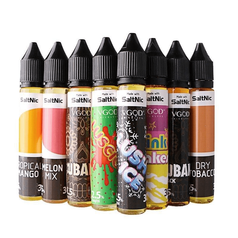 VGOD Salt Series E-Liquid 30mL (Salt Nic) group photo