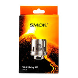 SMOK TFV8 X-Baby Beast Brother - Replacement Coils (Pack of 3) m2 packaging
