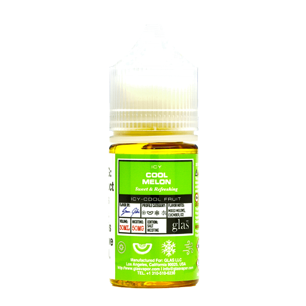 Cool Melon by Glas BSX Salts TFN 30mL bottle