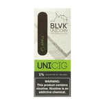 BLVK Unicorn Unicig Disposable E-Cigs Apple with Packaging