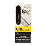 BLVK Unicorn Unicig Disposable E-Cigs Pineapple with Packaging