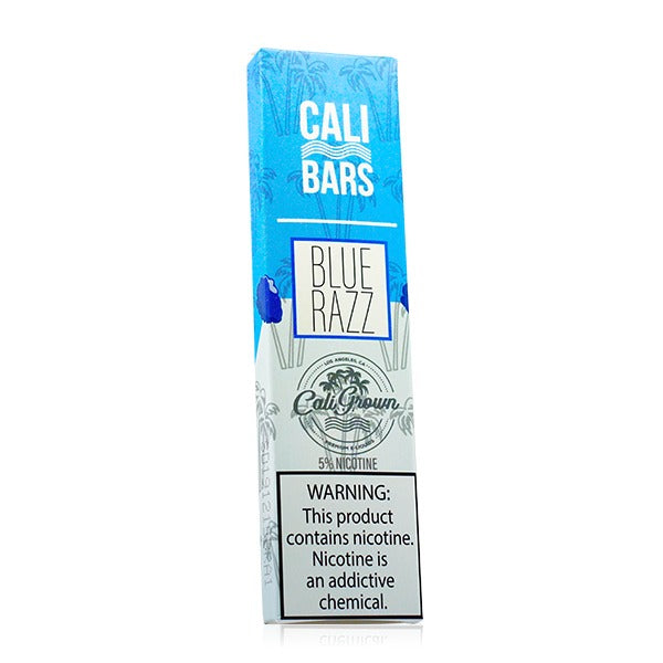 Cali Bars Disposable by Cali Grown | cPuffs | 1.3mL Blue Razz with Packaging