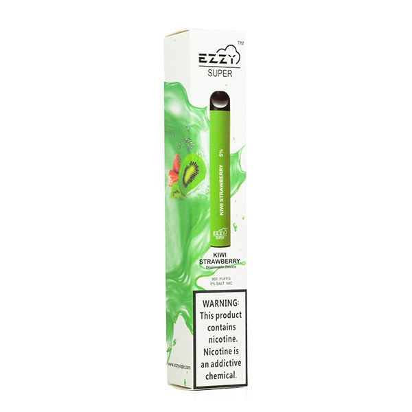 EZZY Super Disposable Device | 800 Puffs | 3.2mL kiwi strawberry packaging