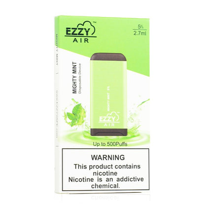 EZZY Air Disposable | 500 Puffs Mighty Mint with Packaging