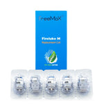 FreeMax Fireluke Mesh Replacement Coils (Pack of 5) All Parts with Packaging