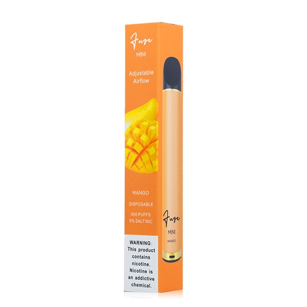 Fuze Mini Disposable | 500 Puffs | 2.2mL Mango with Packaging