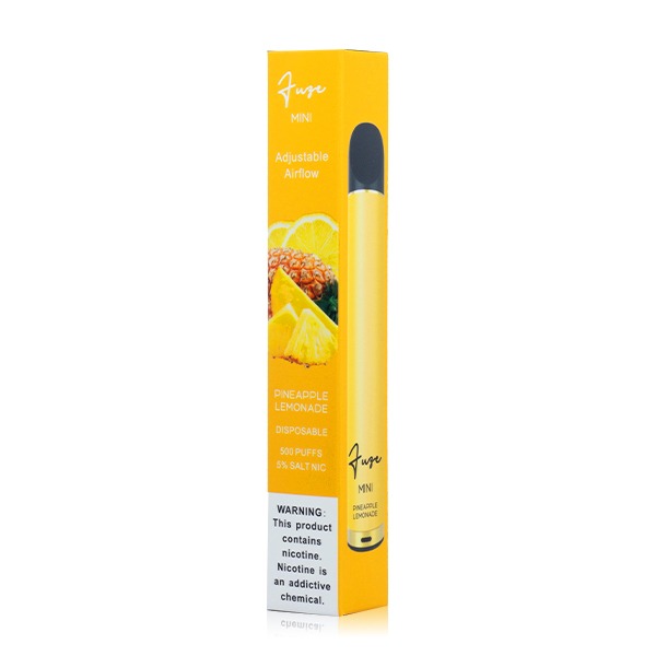 Fuze Mini Disposable | 500 Puffs | 2.2mL Pineapple Lemonade with Packaging
