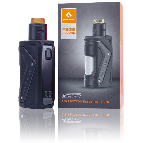 GeekVape Aegis Squonk 100W Kit Black with Packaging