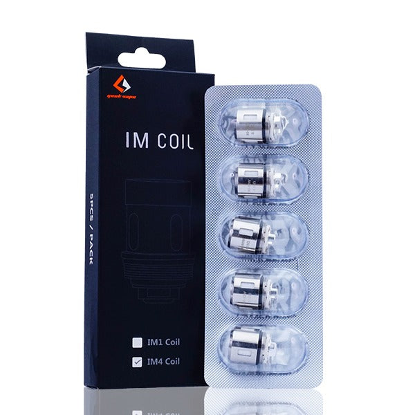 GeekVape Super Mesh & IM Replacement Coils (Pack of 5) IM4 Coil with Packaging