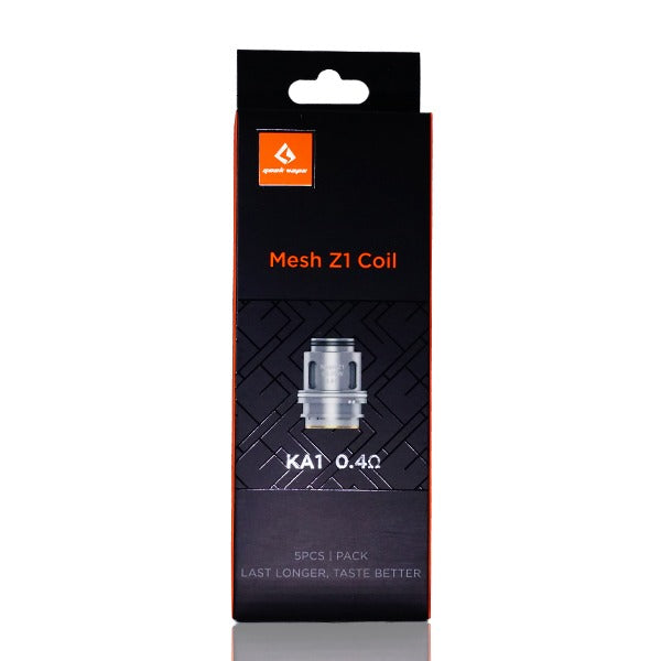 GeekVape Mesh Z Replacement Coils (Pack of 5) | For the Zeus Tank Mesh Z1 Coil 0.4ohm