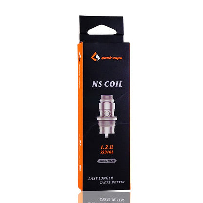 GeekVape NS Replacement Coils (Pack of 5) 1.2ohm packaging