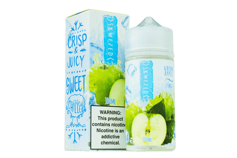 Green Apple ICE by Skwezed 100ml with Packaging