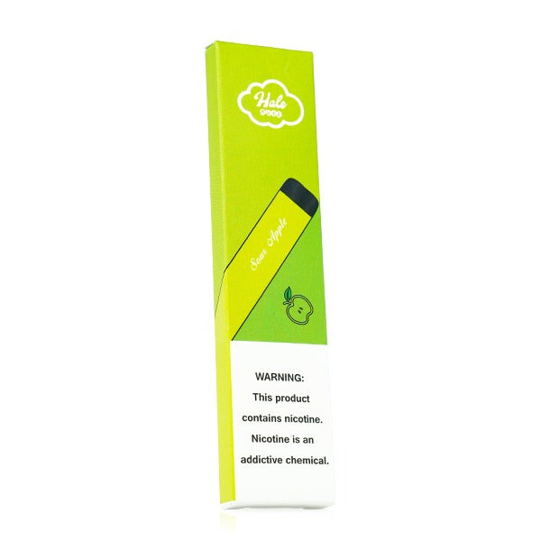 Hale Disposable | 300 Puffs | 1.2mL Sour Apple with Packaging