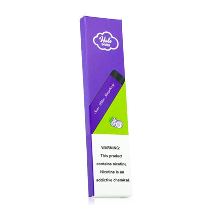 Hale Disposable | 300 Puffs | 1.2mL Sour Blue Raspberry with Packaging