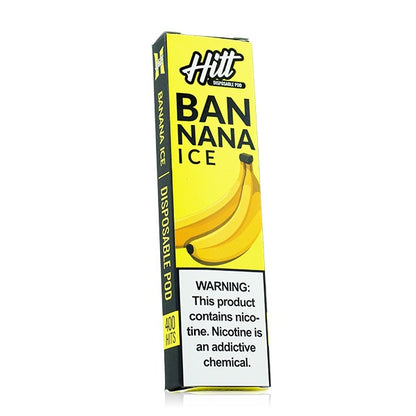 Hitt Go Disposable | 400 Puffs | 1.8mL Banana Ice with Packaging