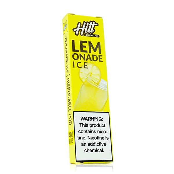 Hitt Go Disposable | 400 Puffs | 1.8mL Lemonade Ice with Packaging