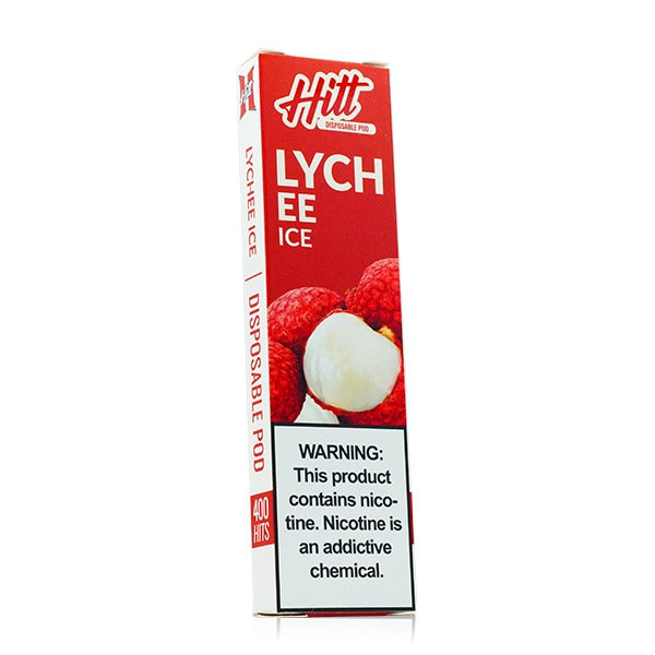 Hitt Go Disposable | 400 Puffs | 1.8mL Lychee Ice with Packaging