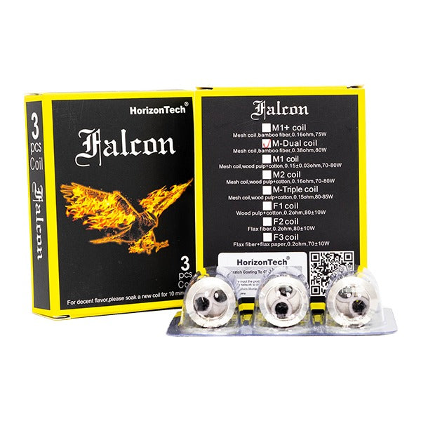 HorizonTech Falcon Coils (3-Pack) M Dual Coil