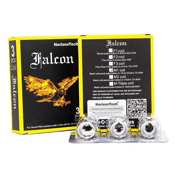 HorizonTech Falcon Coils (3-Pack) | M1 Mesh 0 15ohm