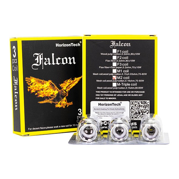 HorizonTech Falcon Coils (3-Pack) | M2 Mesh 0 16ohm