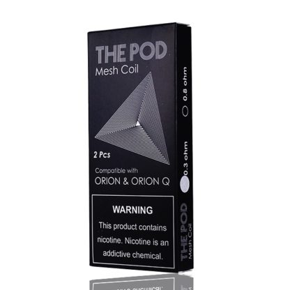IQS The Pod Mesh Orion Pods (2-Pack) 0.3ohm  with Packaging 