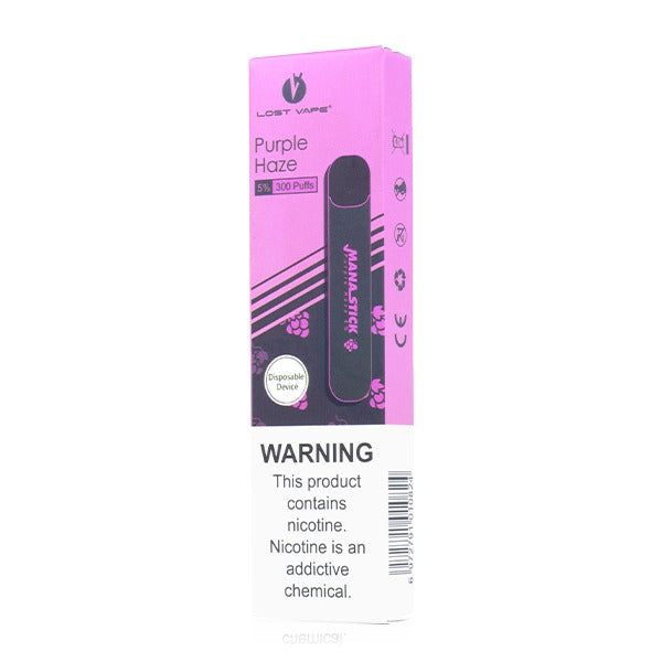 Lost Vape Mana Stick Disposable | 300 Puffs | 1.2mL Purple Haze with Packaging