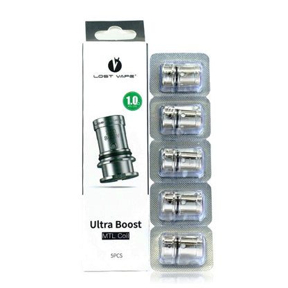 Lost Vape Ultra Boost Coils (5-Pack) mtl with packaging
