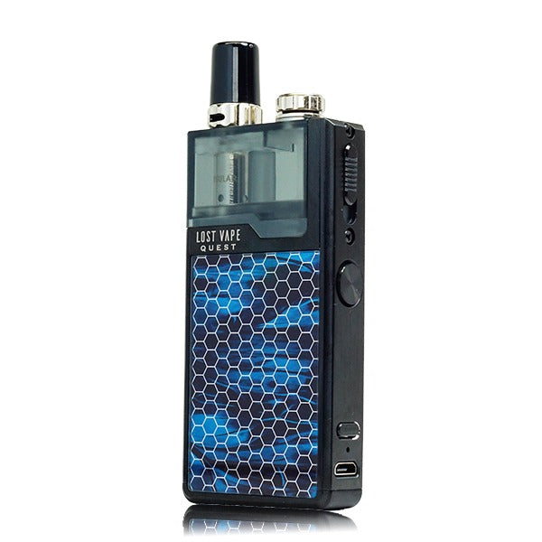 Lost Vape Quest Orion Q Pod Device Full Kit black ocean