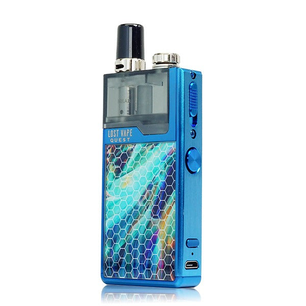 Lost Vape Quest Orion Q Pod Device Full Kit blue aurora