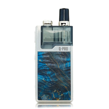 Lost Vape Quest Orion Q Pod Device Full Kit silver blue stabwood