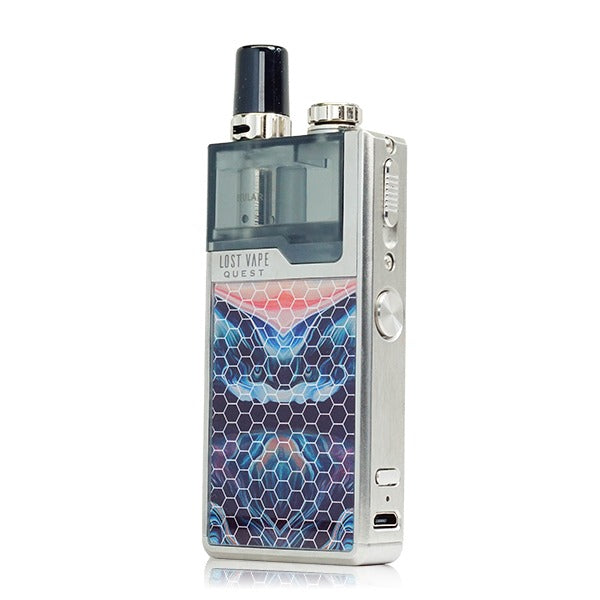 Lost Vape Quest Orion Q Pod Device Full Kit silver fantasy