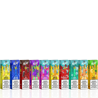 Puff Labs Beast Tobacco-Free Nicotine Disposable | 2000 Puffs | 6mL group photo