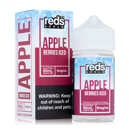 Reds Berries Iced by Reds Apple Series 60ml with packaging