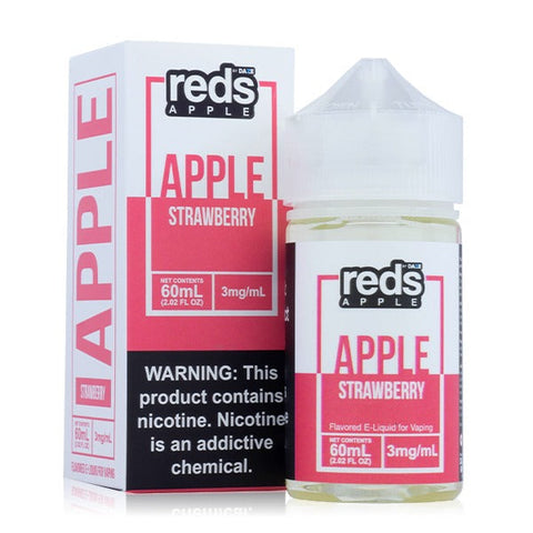 Reds Strawberry by Reds Apple Series 60ml with Packaging