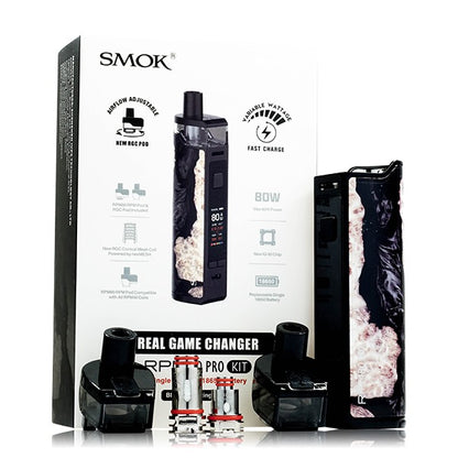 SMOK RPM 80 Pro Pod System Kit All Contents with Packaging