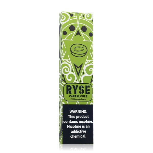 Ryse Disposable E-Cigs (Individual) Cantaloupe with Packaging