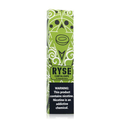 Ryse Disposable E-Cigs (Individual) Cantaloupe with Packaging