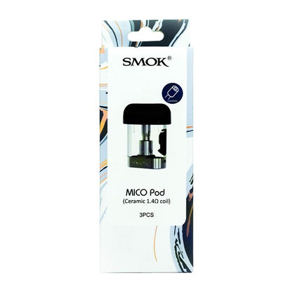 SMOK MICO Replacement Pod Cartridges (Pack of 3) with Packaging