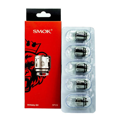 SMOK V8 Baby Prince Coils (Pack of 5) Baby Q4 with Packaging