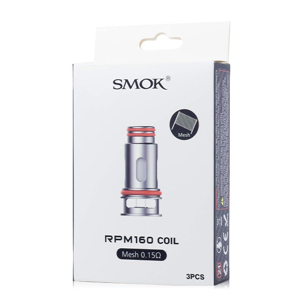 SMOK RPM160 Coils (3-Pack) mesh 0.15 ohm packaging
