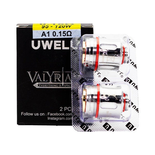 Uwell Valyrian Replacement Coil ( Pack of 2) with packaging