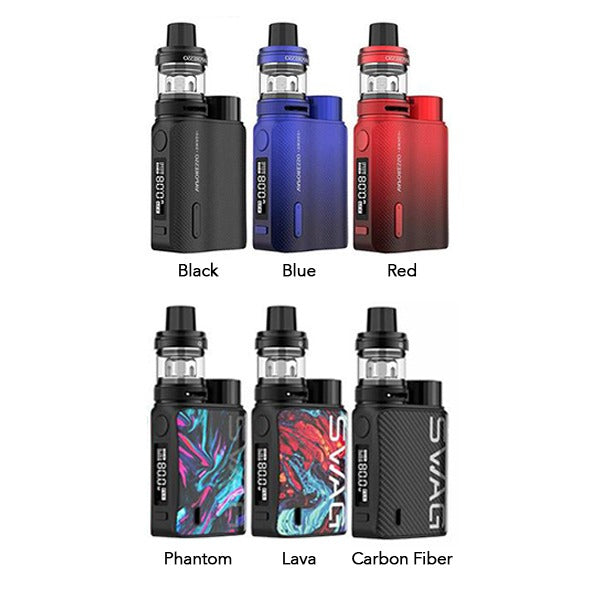 Vaporesso SWAG II 2 80W Starter Kit group photo