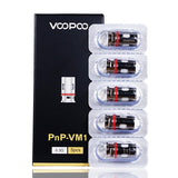 VooPoo PnP Replacement Coils (Pack of 5) | PnP-VW1 0.3ohm with Packaging