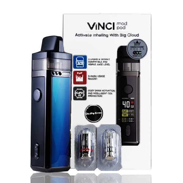 VooPoo Vinci Pod Device Kit Dazzling Green with Packaging