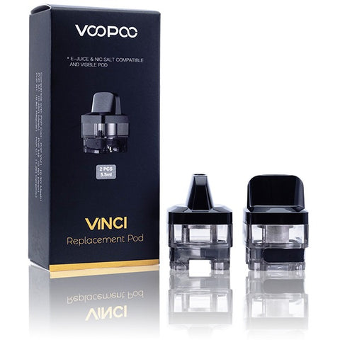 VooPoo Vinci Replacement Pod Cartridges (Pack of 2) with packaging